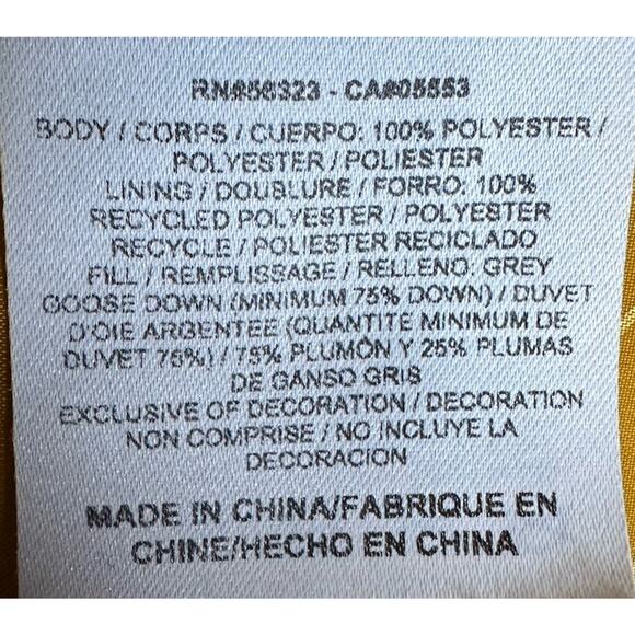 Nike Quilted Down Puffer Vest 2 Tone Brown Men’s Medium 2 Small Pulls - Picture 8 of 11